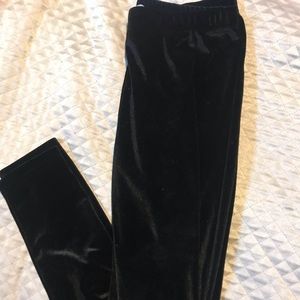 Velour leggings